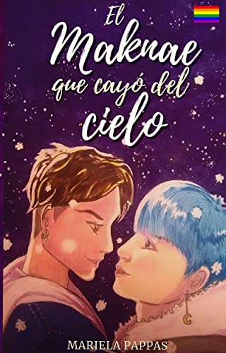 Portada del libro El Maknae que cayó del cielo: (Romance gay en español)