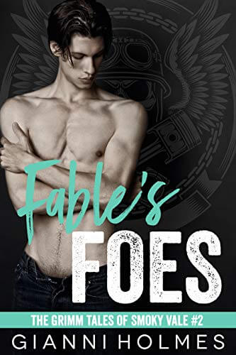 Portada del libro Fable's Foes: A Motorcycle Club Romance (The Grimm Tales of Smoky Vale Book 2) (English Edition)