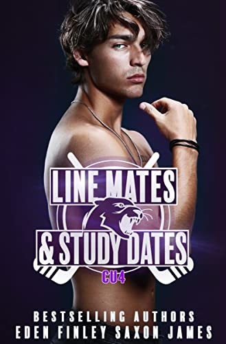 Portada del libro Line Mates & Study Dates (CU Hockey Book 4) (English Edition)